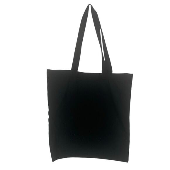 Reformation Tote Bag Black with White Letters - Picture 2 of 2